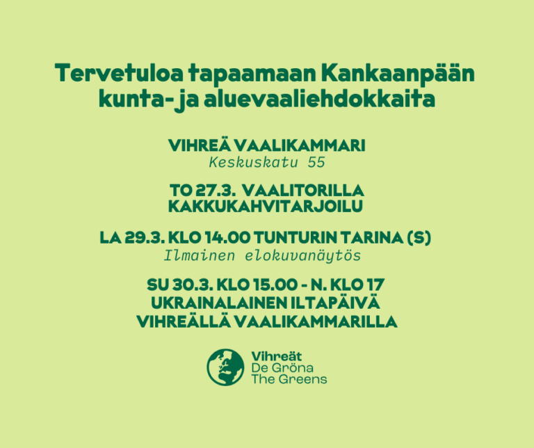 Vaalikevään tapahtumia